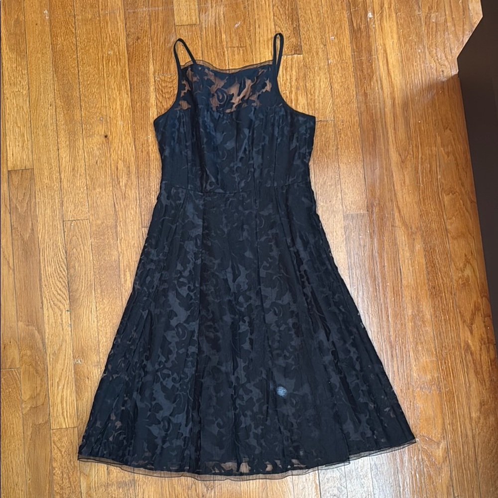 Nanette Lepore Elegant Black Lace Dress
